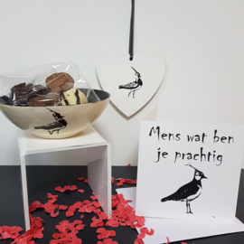 Kievit liefde cadeau: Mens wat ben je prachtig