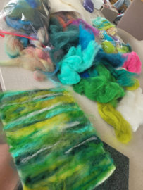 Zaterdag 24 oktober 2026 Wolkerige wol kunst workshop in Raalte