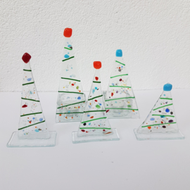 Kerstboom glasfusion