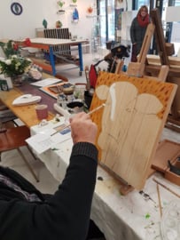 Zaterdag 7 juni 2025: workshop acryl schilderen in Raalte