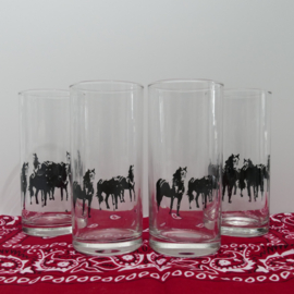 Paarden longdrinkglas