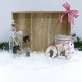 Paard geschenken / cadeau  kerst pakket