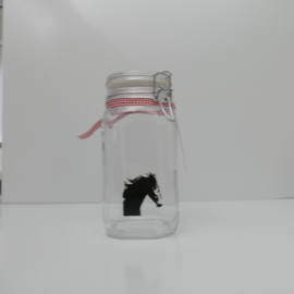 Jar with horse (small)