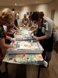 Resultaten: 21 mei 2019 workshop gieten op Locatie Lemelerveld Mozaïek