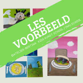 Les: Schilderen met Kunstenaar Dali. Op school of na schools aanbod