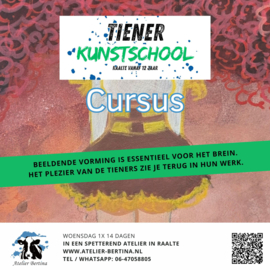 Woensdag oneven weken 17:15-18:15 uur (tieners-11+ jaar)