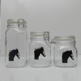 Jar with horse (small)