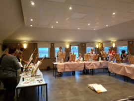 Resultaten: workshop schilderen buurthuis 2019