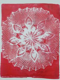 Zaterdag 9 mei Gelli plate workshop in Raalte