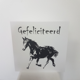 wenskaart: gefeliciteerd