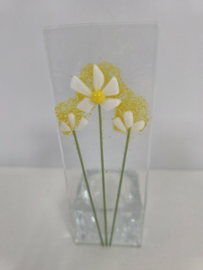 Sfeerlichtje bloemen glasfusion