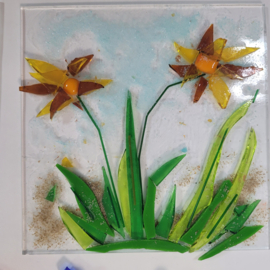 Woensdag AVOND 3 juni 2026 Workshop glasfusing in Raalte