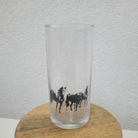 Paarden longdrinkglas