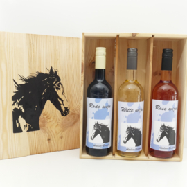 Friese paarden geschenken/cadeau pakket