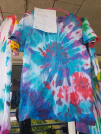 Kinderfeestje Tie dye shirt