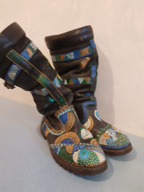 Unieke beschilderde schoenen