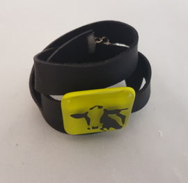 Bracelet with cow