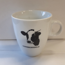 Koffie mokje koe (senseo) met uw eigen logo of naam erop