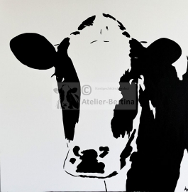 Cow acrylic painting