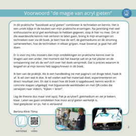 Acryl gieten DIY, complete cursus / workshop (geheime recept + materiaal)
