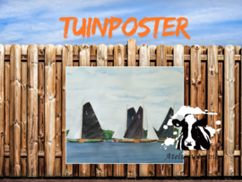 Skûtsje tuinposter