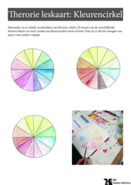 Stap voor stap tutorial: Kleurencirkel maken met aquarelverf