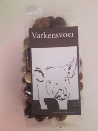 Chocopinda's: varkensvoer