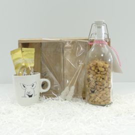 Cadeau geschenken pakket varkens