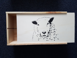 Valentijns cadeau schaap