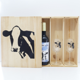 Koeien geschenken/cadeau pakket