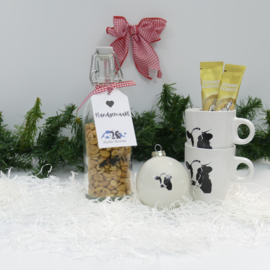 Koe kerst geschenken / cadeau pakket