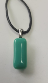 Glazen hanger ketting atelier bertina