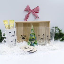 Schaap kerst pakket cadeau geschenken