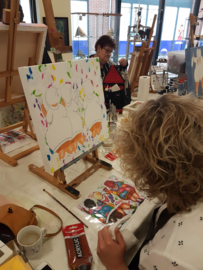 Resultaten: Zaterdag 4 mei 2019 workshop schilderen in Raalte Waag 10