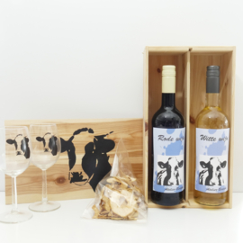 Koeien geschenken/cadeau pakket