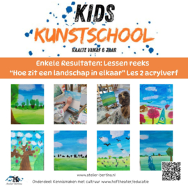 Kennis making met kunst: les 3 landschap