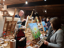Resultaten: 11 maart 2020 schilderen in Collendoorn