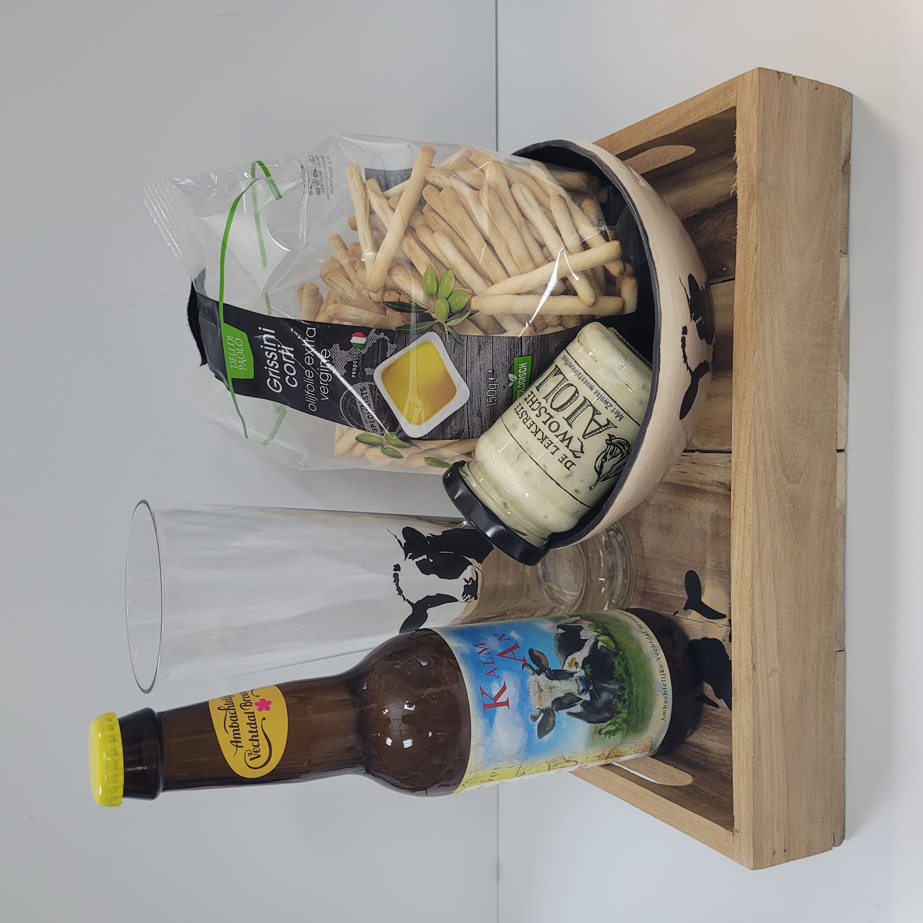 Koeien bier geschenken/cadeau pakket