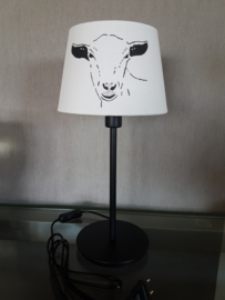 Geit lamp met ronde poot