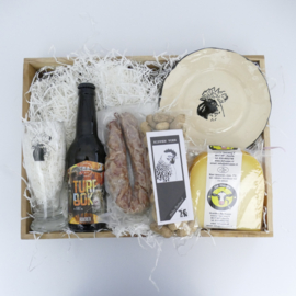 Haan en kip bier geschenken/cadeau pakket