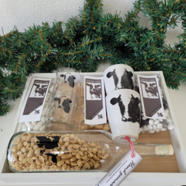 Koe geschenken / cadeau  kerst pakket