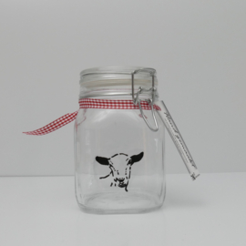 Stock pot / jug with goat