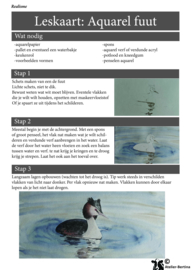 Stap voor stap tutorial: schetsen en aquarel schilderen fuut