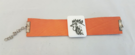 Armband met kip/haan