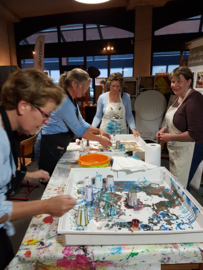 Resultaten donderdag 10 oktober: Acryl gieten in Raalte Waag10