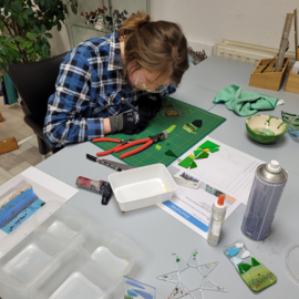 Vrijdag 16 september 2022 Workshop glasfusing in Raalte