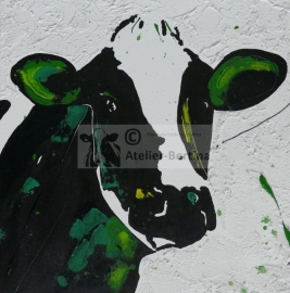 Cow acrylic painting