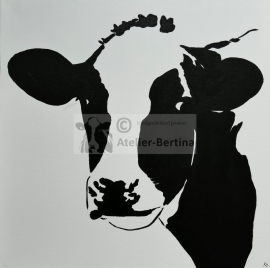 Cow acrylic painting