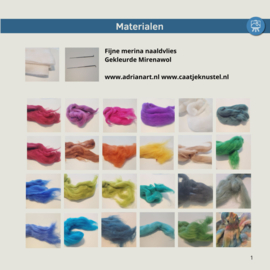 Zaterdag 24 oktober 2026 Wolkerige wol kunst workshop in Raalte