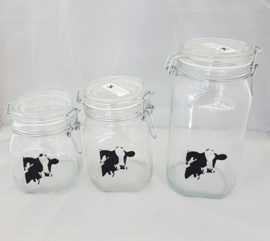 Jar with cow (small)